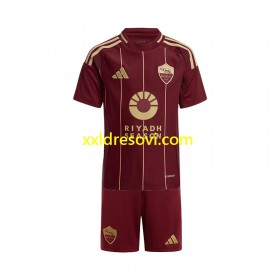 AS Roma Domaći Dječji Nogometni Dres 2024-2025